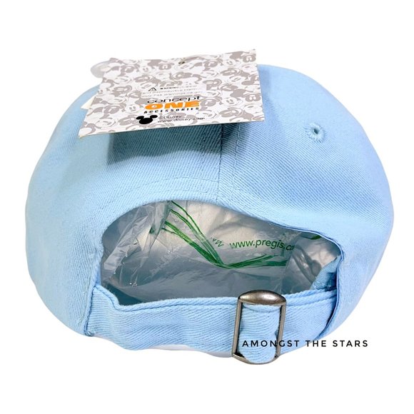 Disney Mickey Mouse Baby Blue Strapback Dad Hat Cap - Picture 5 of 7